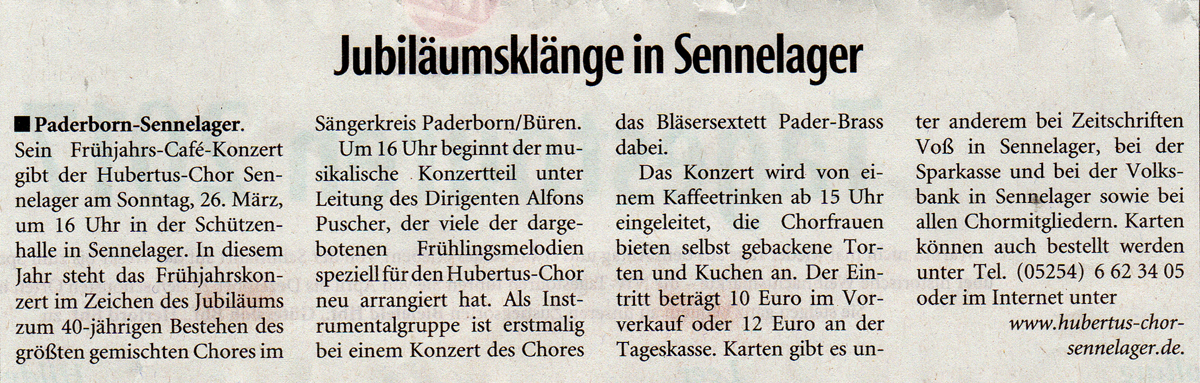 Neue Westf�lische vom 01.03.2017